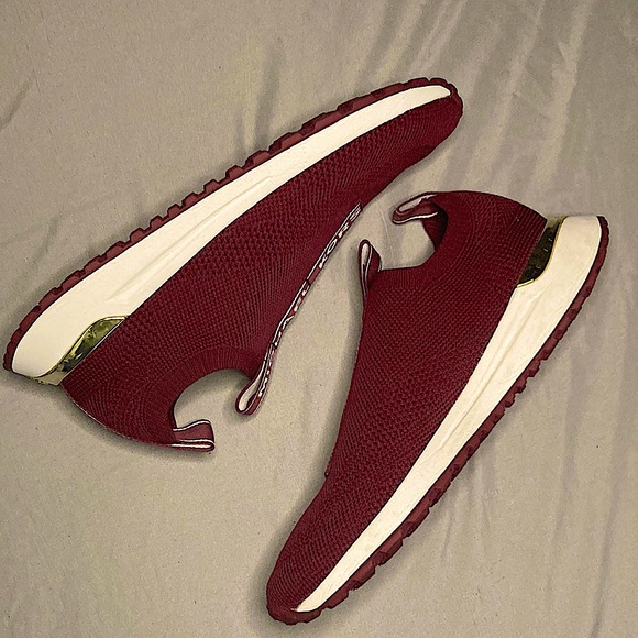 Michael Kors Bodie Slip-On | Size:US 9.5 Women’s Color:Dark Berry - Picture 1 of 8